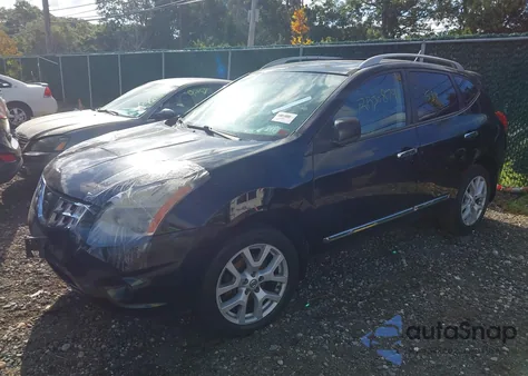 2011 Nissan Rogue Sv из США, поврежденный, VIN JN8AS5MV0BW671058